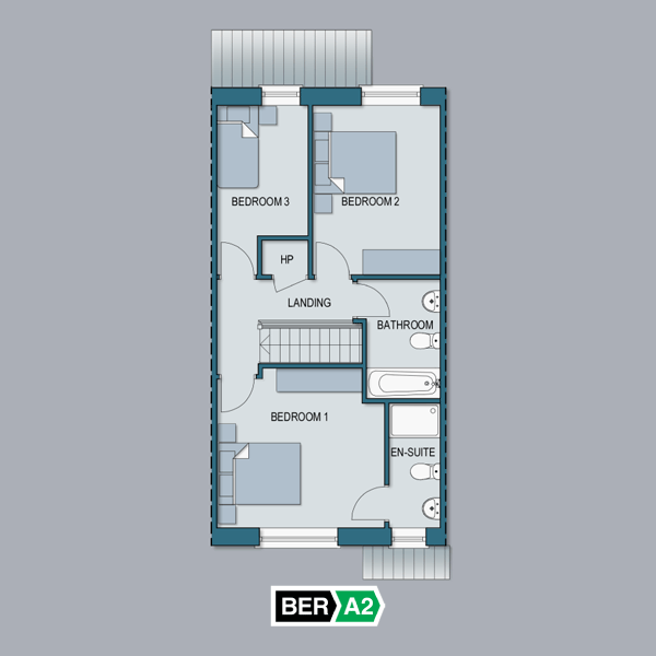 The Cherry First Floor Plan