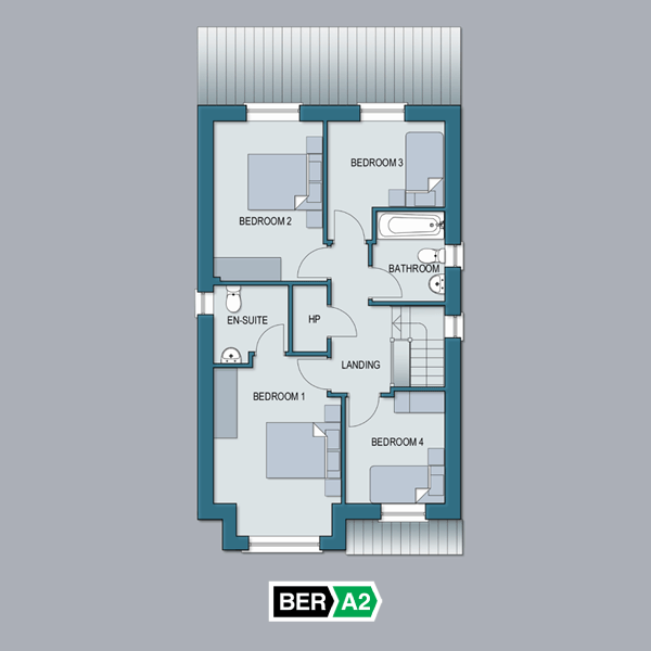 The Elm First Floor Plan