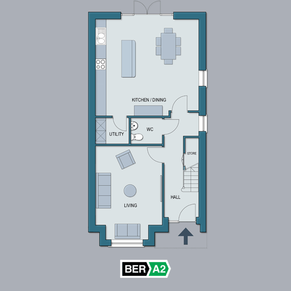 The Elm Ground Floor Plan