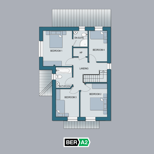 The Oak First Floor Plan